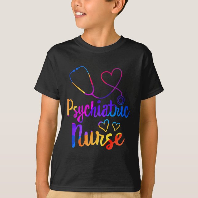 T-shirt Semaine des infirmières psychiatriques RN Soins in (Devant)