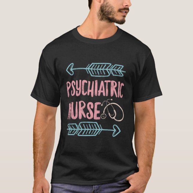 T-shirt Semaine des infirmières psychiatriques Rn Tal Écol (Devant)