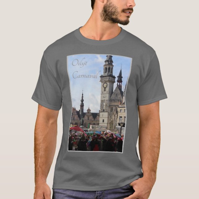 T-shirt Semaine du Carnaval, Aalst, Belgique (Devant)