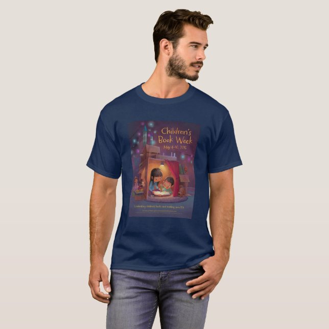 T-shirt Semaine du livre pour enfants 2015 (Devant entier)