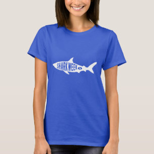 T-shirt Semaine du requin Amis des requins Typographie Art