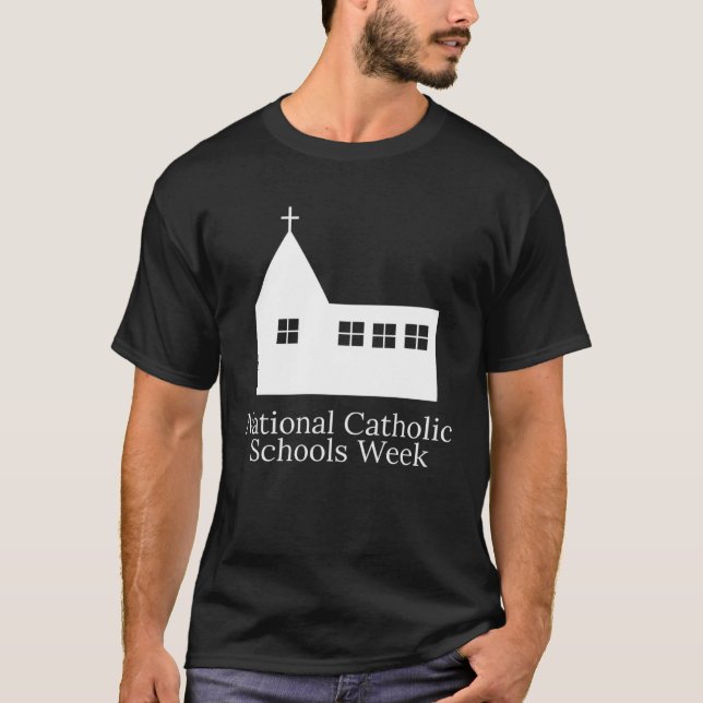 T-shirt Semaine nationale des écoles catholiques (Devant)