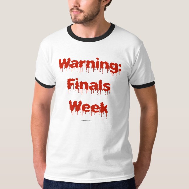 T-shirt Semaine sanglante de finales (Devant)