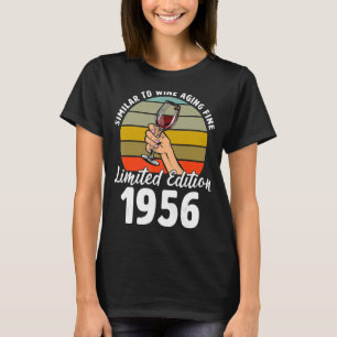 T-shirt Semblable au vieillissement du vin fin né en 1956