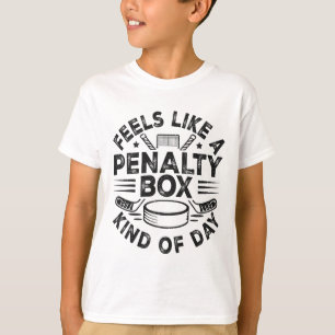 T-shirt Semble être une journée de boîte de pénalité drôle