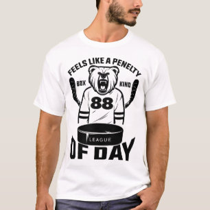 T-shirt Semble être une journée de boîte de pénalité drôle