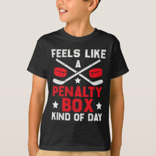 T-shirt Semble être une journée de boîte de pénalité drôle