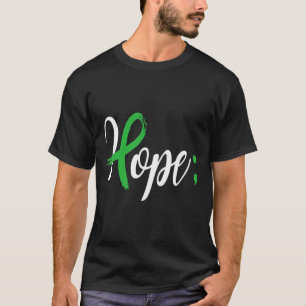 T-shirt Semicolon Mois de sensibilisation à la santé menta