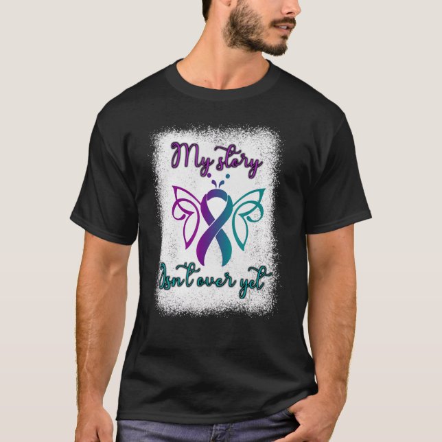 T-shirt Semicolon Projet Papillon Sensibilisation à la dép (Devant)