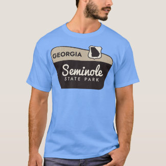T-shirt Seminole State Park Georgia Affiche de bienvenue
