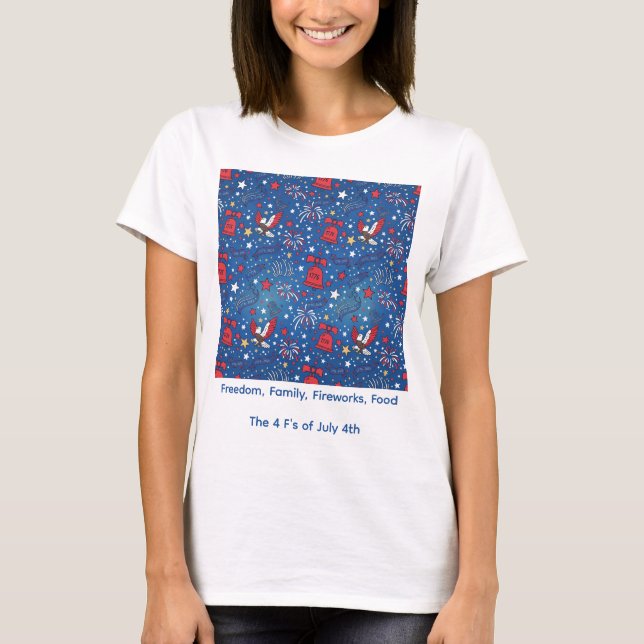T-Shirt Semiquincentenaire - 1776-2026 (Devant)