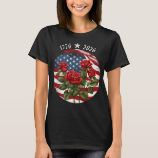 T-Shirt Semiquincentenaire des Roses Américaines 2