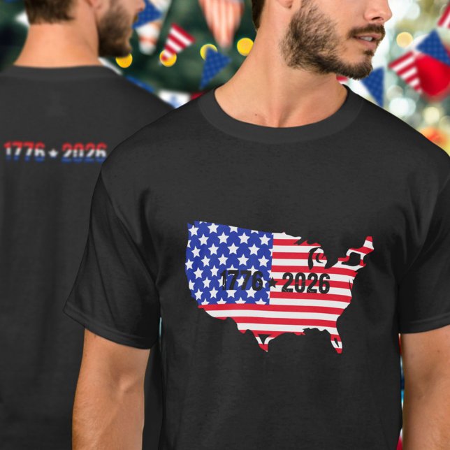 T-shirt Semiquincentennial 1776 to 2026 USA Flag (Créateur téléchargé)
