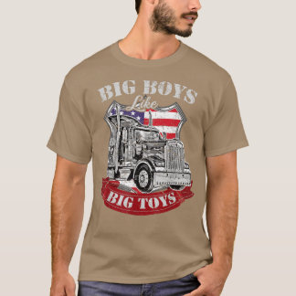 T-shirt Semiremorque Conducteur de camion Funny 
