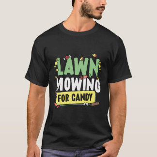 T-shirt Semis De Pelouse Pour Candy Cut Mow Herbe Mow