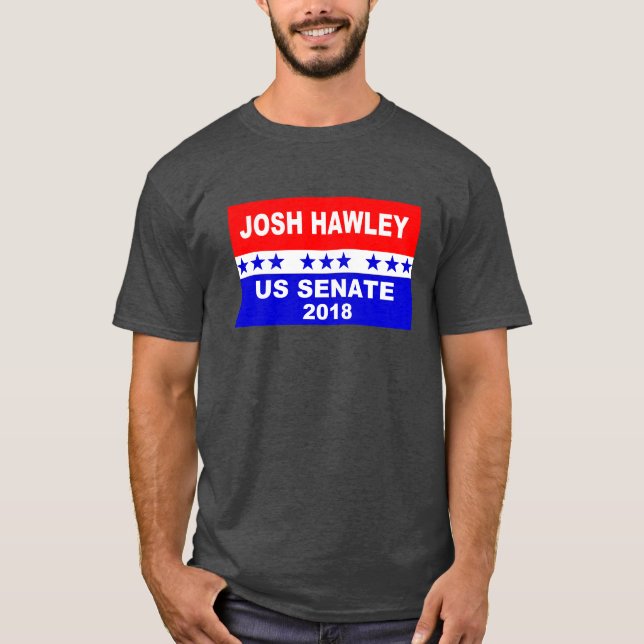 T-shirt Sénat 2018 de Josh Hawley Missouri USA populaire (Devant)