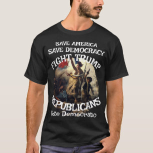 T-SHIRT SÉNAT FW FV CONGRESSMAN HG VOTE DE TÔT PAR LA POST