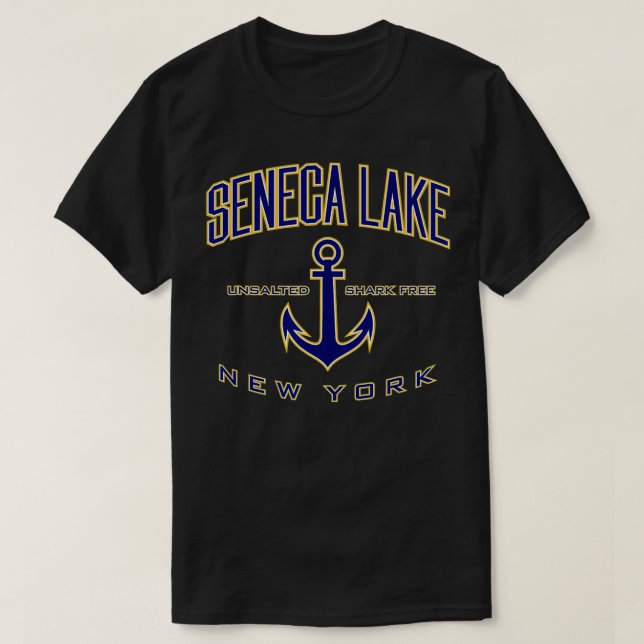 T-shirt Seneca Lake NY (Design devant)