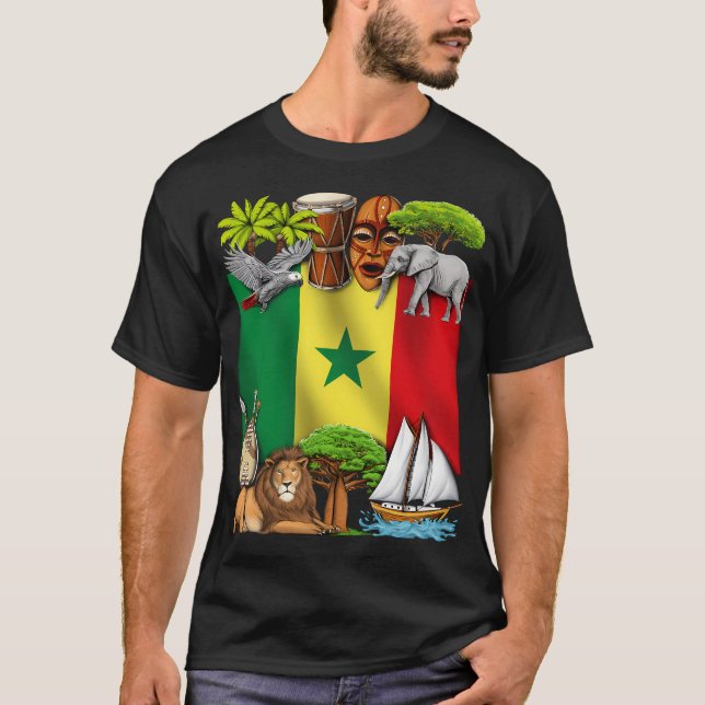 T-shirt Sénégal (Devant)