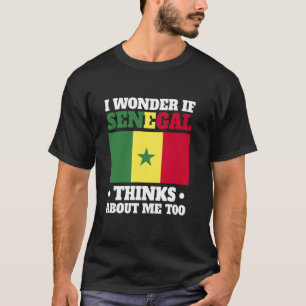 T-shirt Sénégal Drapeau Afrique sénégalaise
