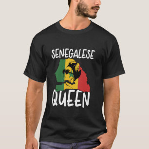 T-shirt Sénégal Drapeau Afrique sénégalaise