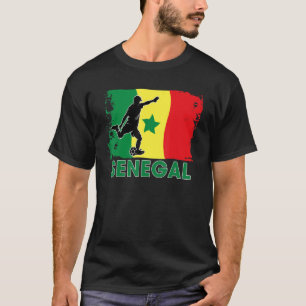 T-shirt Sénégal Fan De Football 2022 Équipe Nationale De F