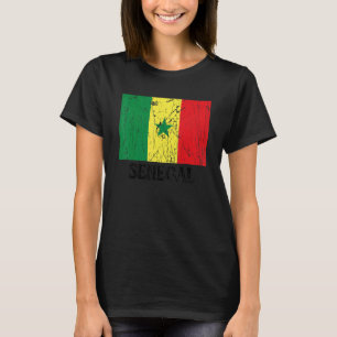 T-shirt Sénégal Flag Pride Senegalese Flag
