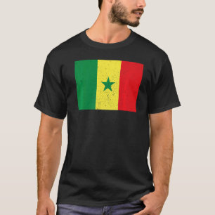 T-shirt Sénégal Flag Pride Senegalese Flag
