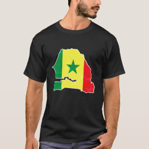 T-shirt Sénégal Football Supporter Visiteur Sénégalais Soc