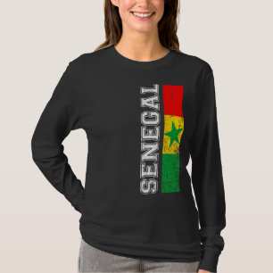 T-shirt Sénégal Heritage Pride Pays Soutien Sénégal