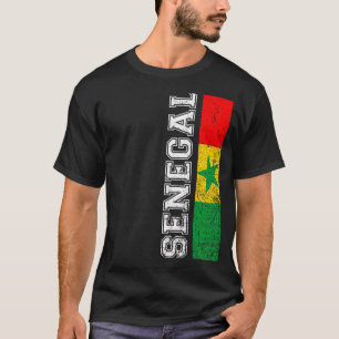 T-shirt Sénégal Heritage Pride Pays Soutien Sénégal