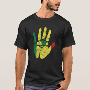 T-shirt Sénégal Sénégalais Afrique de l'Ouest Fière Amour 