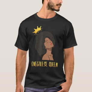 T-shirt Sénégal Sénégalais Afrique de l'Ouest Fière Prince