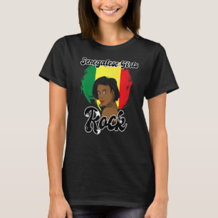 T-shirt Sénégal Sénégalais Afrique de l'Ouest Fière Prince