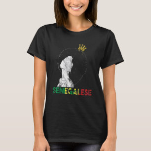 T-shirt Sénégal Sénégalais Afrique de l'Ouest Fière Prince