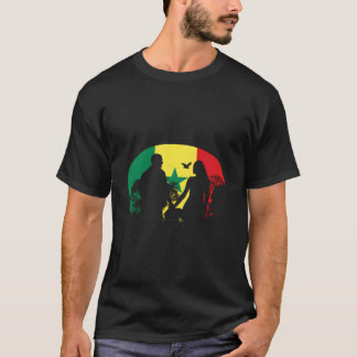 T-shirt Senegal Senegalese West Africa Proud Love Flag