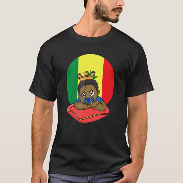 T-shirt Senegal Senegalese West Africa Proud Prince Boy So (Devant)