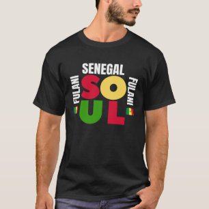 T-shirt Sénégal Soul Fulani Ancêtres Initiation ADN Réau