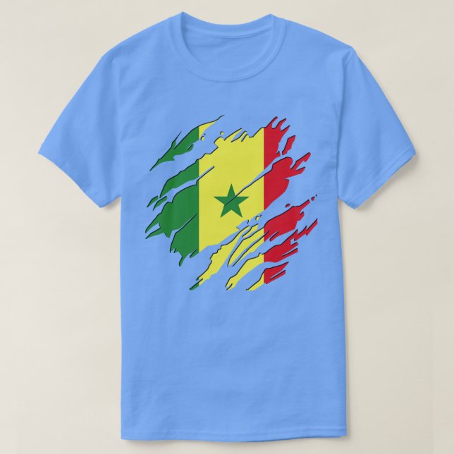 T-shirt Sénégal toujours (Design devant)
