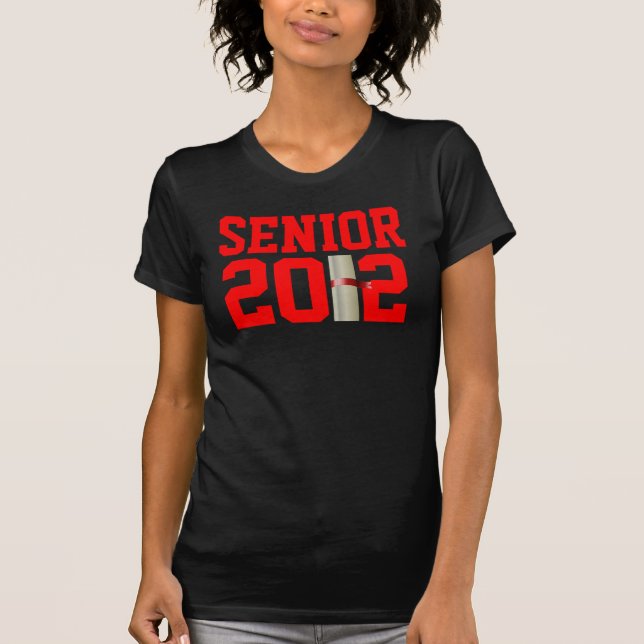 T-shirt SENIOR 2012 (Devant)