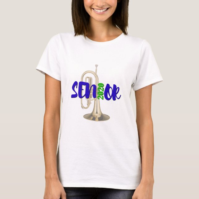T-shirt Senior 2020 - Mellophone (Devant)