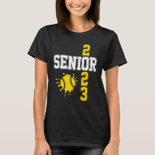 T-shirt Senior 2023 Baseball Vintage Graphic tendance