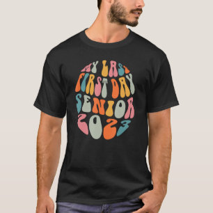 T-shirt Senior 2023 Classe de 2023 Retro Super Seniors Gra