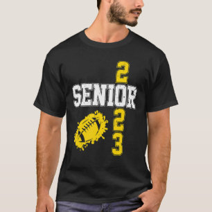 T-shirt Senior 2023 Football Vintage Graphic tendance