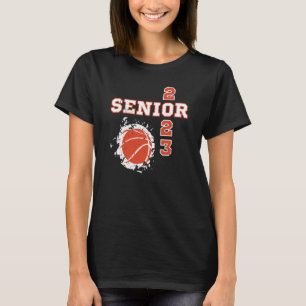 T-shirt Senior 2023 Graduate Class Of 2023 Basketball