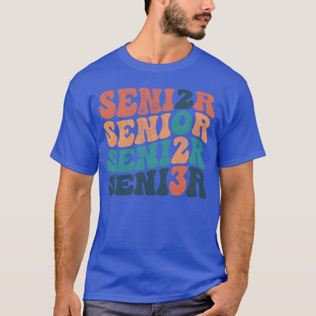 T-shirt Senior 2023 Graduation My Last First Day Of Class  (Devant)
