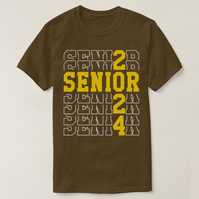 T-shirt Senior 2024 4 (Design devant)