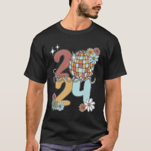 T-shirt Senior 2024 Disco Balls Dernière Journée De L'Écol