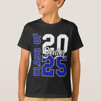 T-shirt Senior 2025 class of 2025 vintage 2025 back to