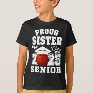 T-shirt Senior 2025 Fier Soeur D'Un Cl De 2025 Bowling G